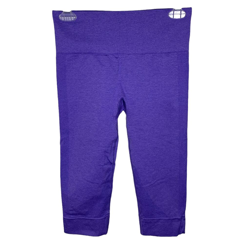 Lululemon Cropped Purple Athletic Leggings Size 6